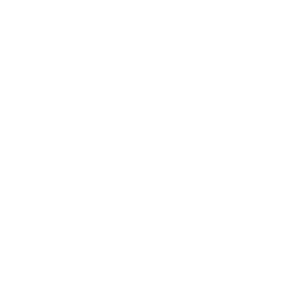 Running Rabbit Logo #ffffff