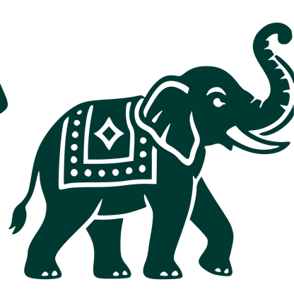 Tattoo Flash Elephant Logo #003932