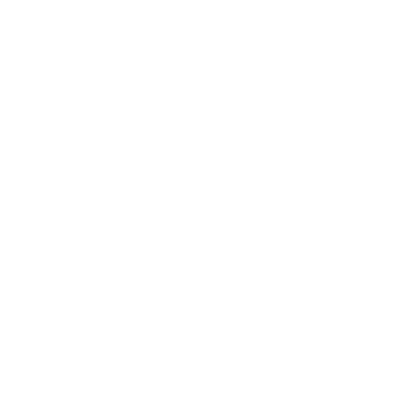 Elephant Floral Tattoo Flash Logo #ffffff