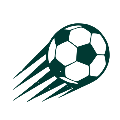 Flying Soccer Ball Logo #003932