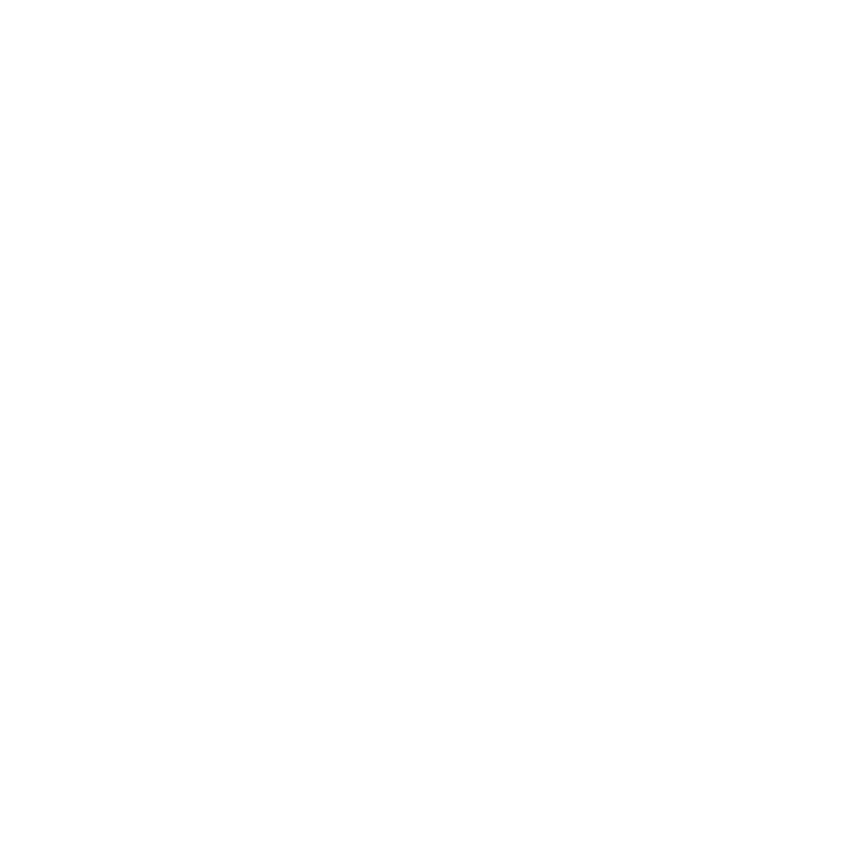 Soccer Ball Laurel Wreath Logo #ffffff