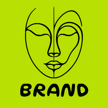 Line Human Face Design preview