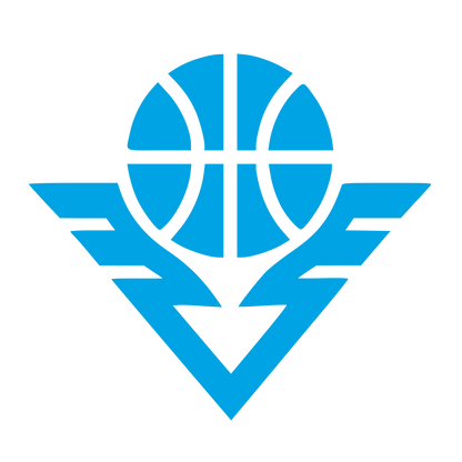 Basketball Wings Emblem Logo #00a3e4