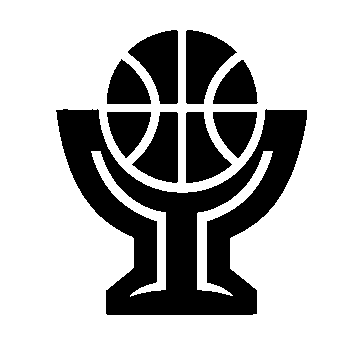 Basketball Trophy Cup Logo