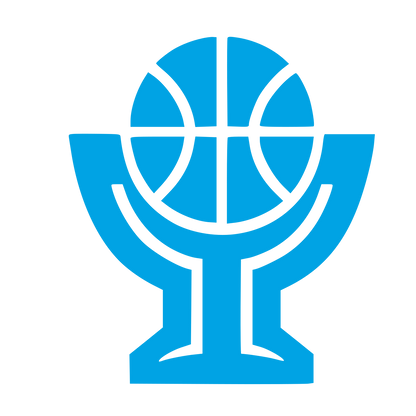 Basketball Trophy Cup Logo #00a3e4