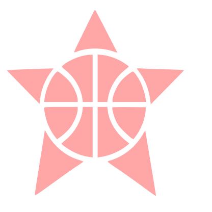 Basketball Star Logo #ffa6a6