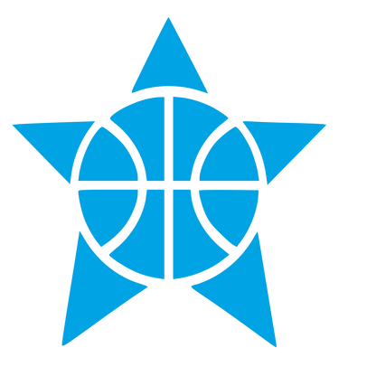 Basketball Star Logo #00a3e4