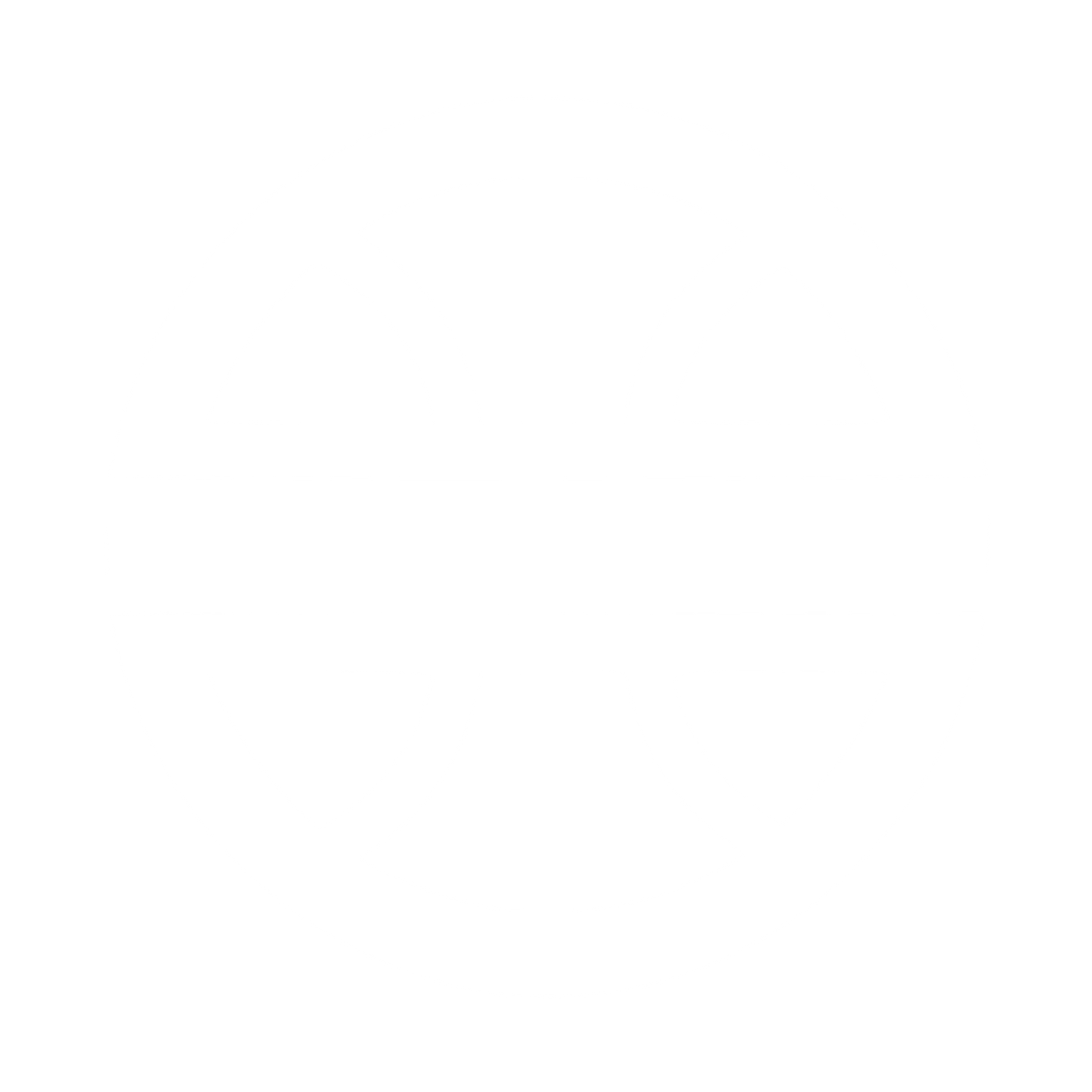 Bold Basketball Circle Logo #ffffff
