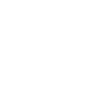 Bold Basketball Circle Logo #ffffff