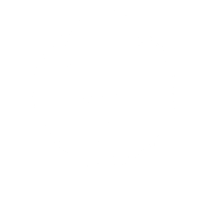 Monoline Tennis Racket Logo #ffffff