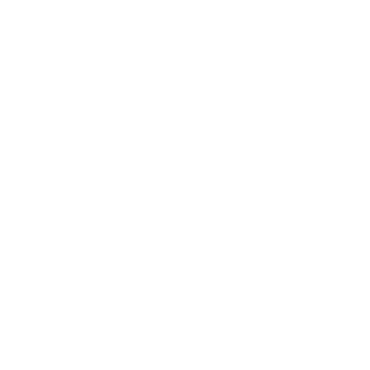 Monoline Tennis Racket Logo #ffffff