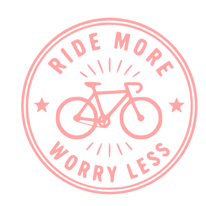 Bicycle Stamp Badge Logo #ffa6a6