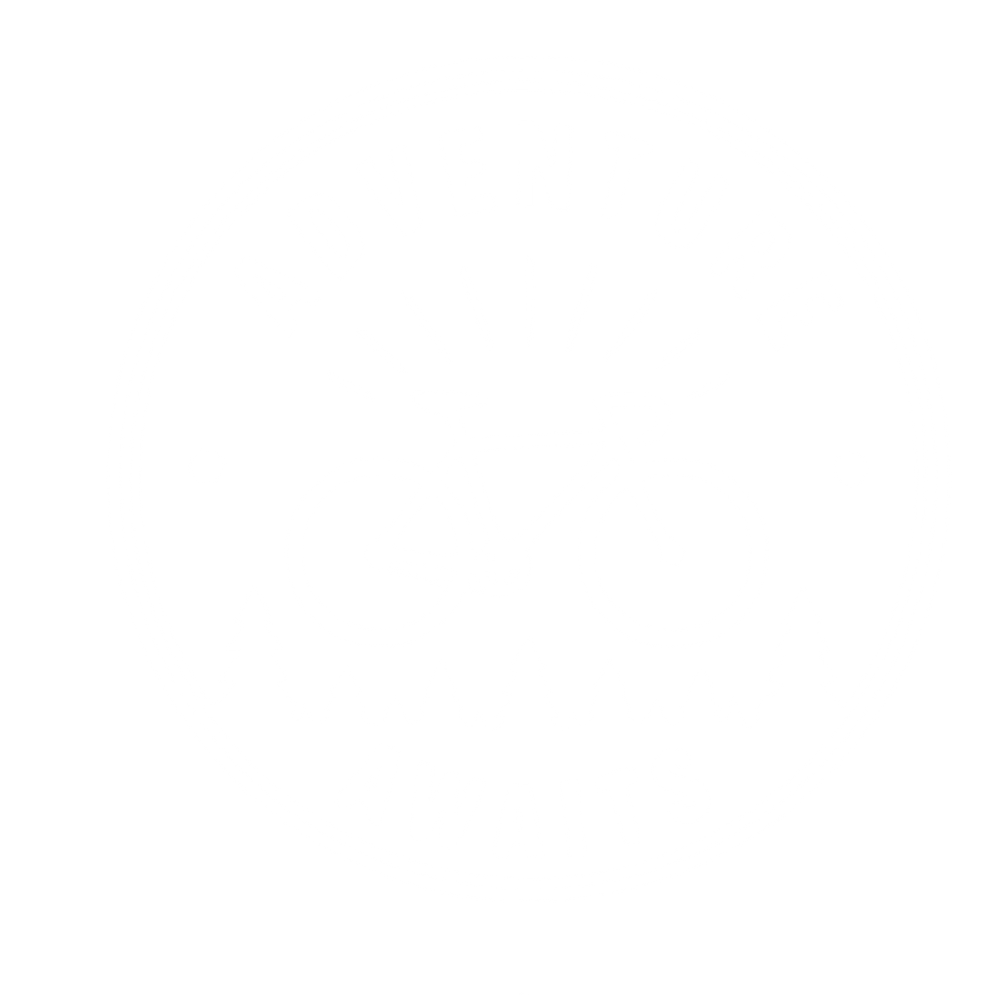 Bicycle Adventure Badge Logo #ffffff