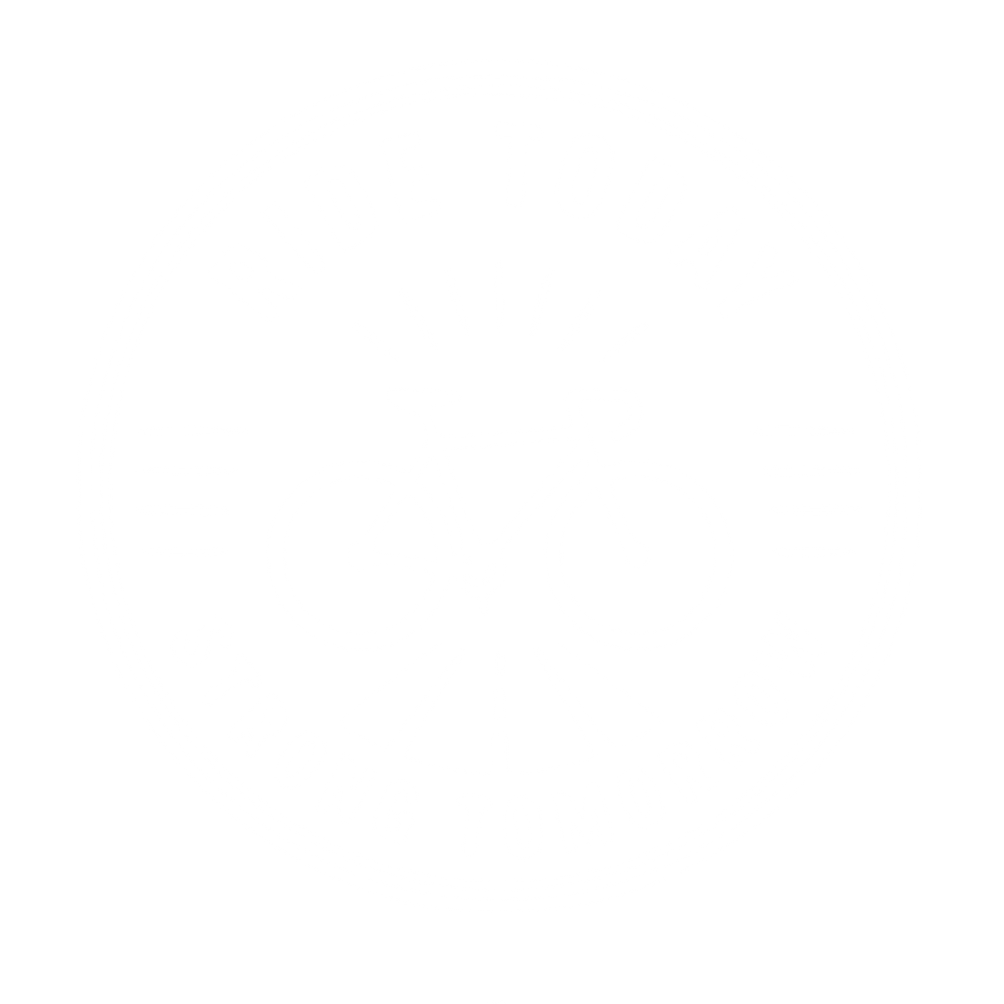 Bicycle Stamp Badge Logo #ffffff