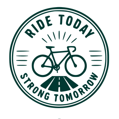 Bicycle Stamp Badge Logo #003932