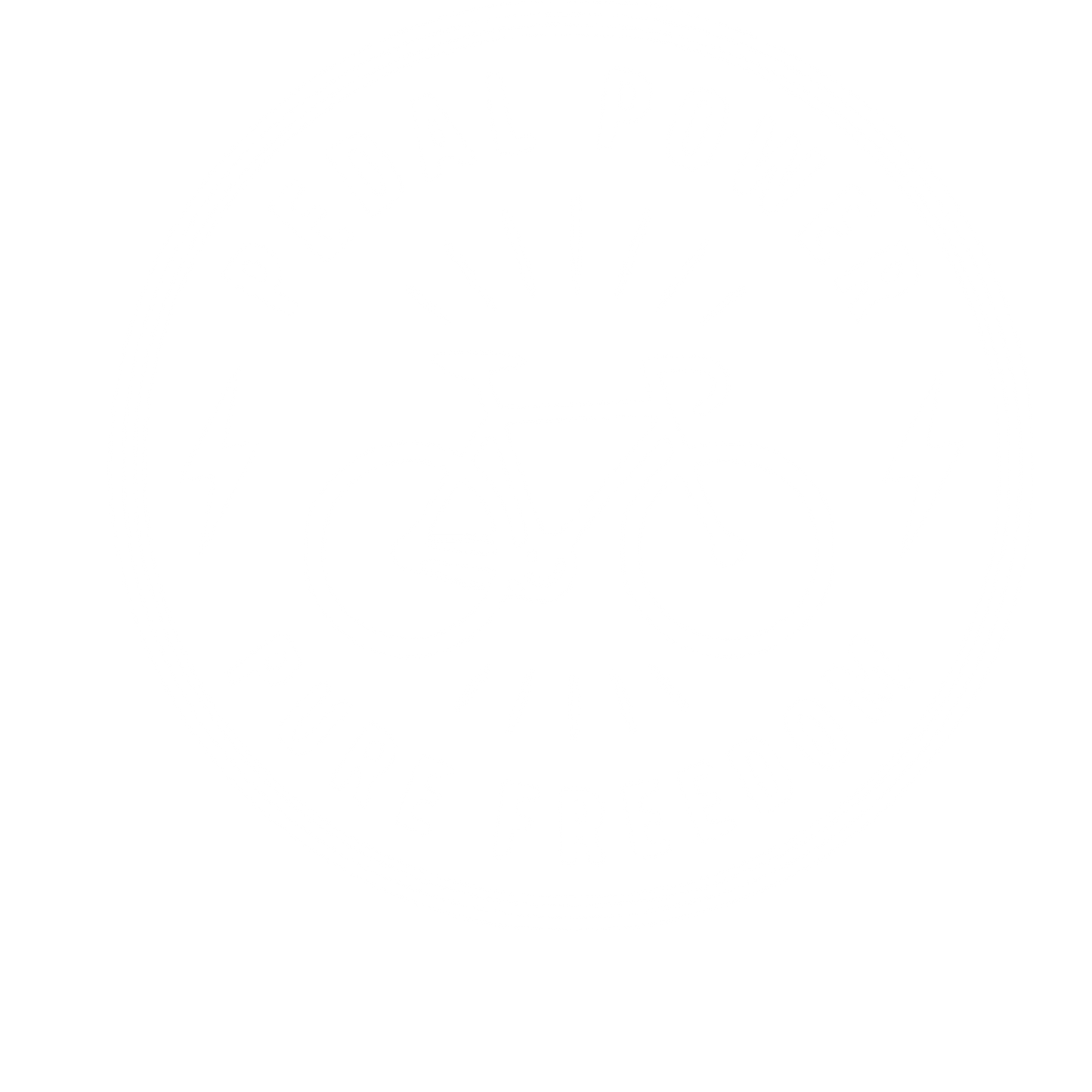 Bicycle Stamp Badge Logo #ffffff