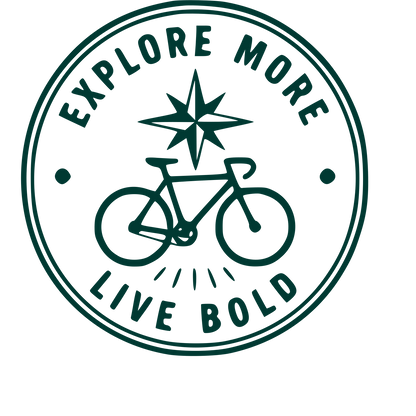 Bicycle Stamp Badge Logo #003932