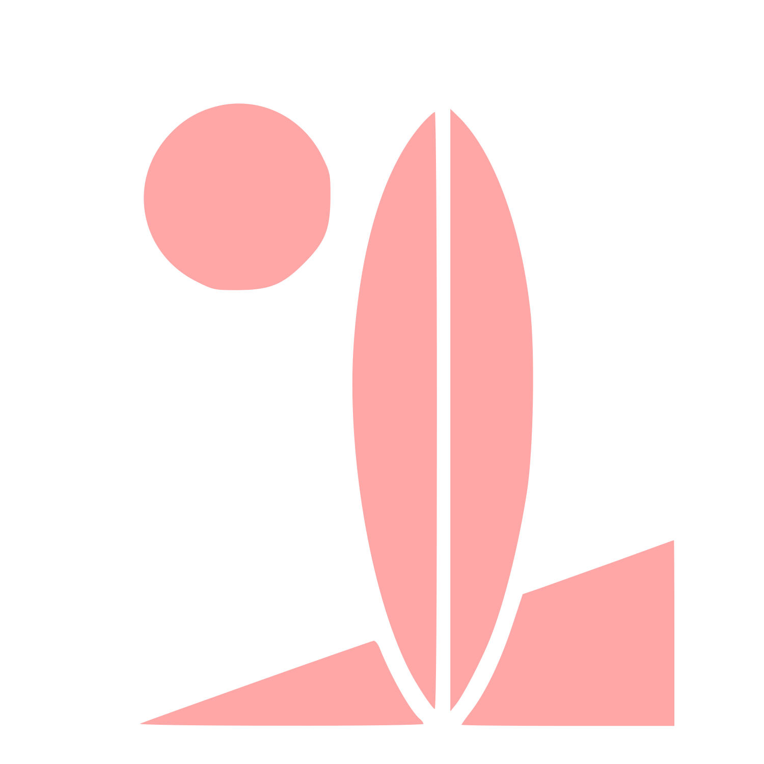 Bauhaus Surfboard Beach Logo #ffa6a6