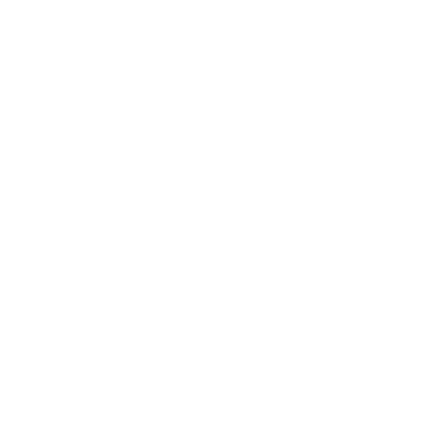 Bauhaus Surfboard Drop Logo #ffffff