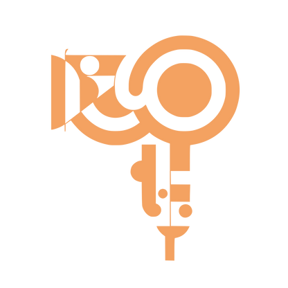 Geometric Tool Logo #F4A261