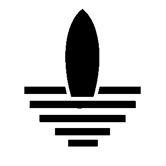 Bauhaus Surfboard Logo