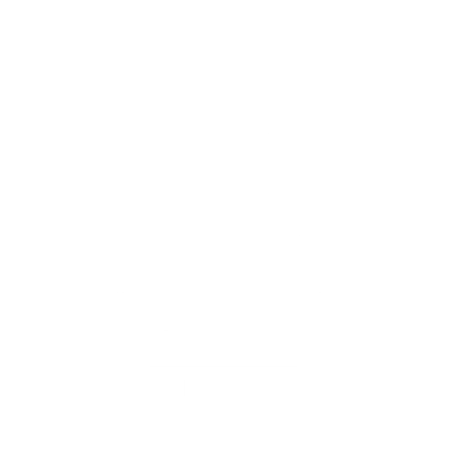 Bauhaus Surfboard Logo #ffffff