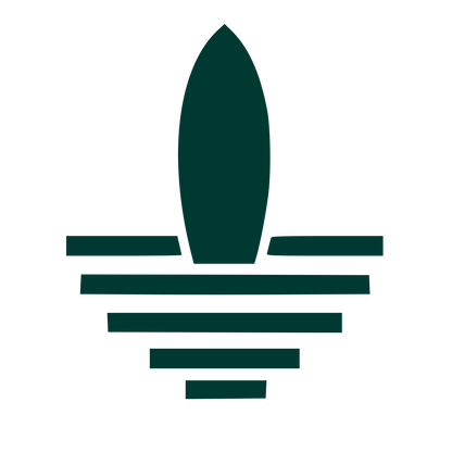 Bauhaus Surfboard Logo #003932