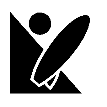 Bauhaus Surfer Logo