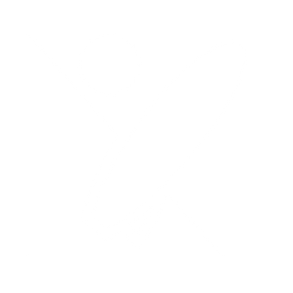 Bauhaus Surfer Logo #ffffff