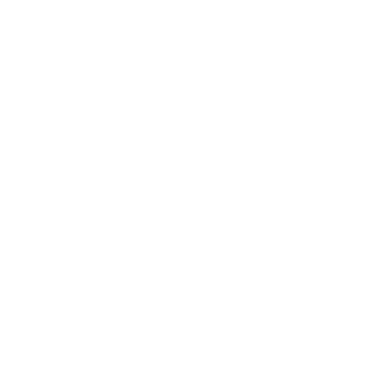 Bauhaus Surfboard Globe Logo #ffffff