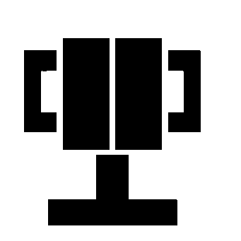 Brutalist Trophy Logo