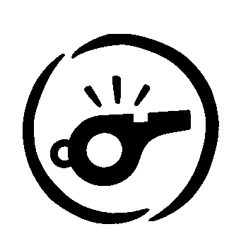 Hand-Drawn Whistle Logo