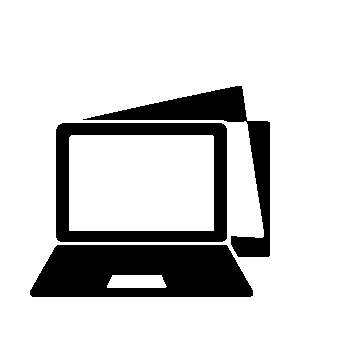 Laptop and Tablet Stack Logo