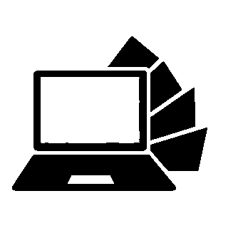 Laptop Color Swatches Logo