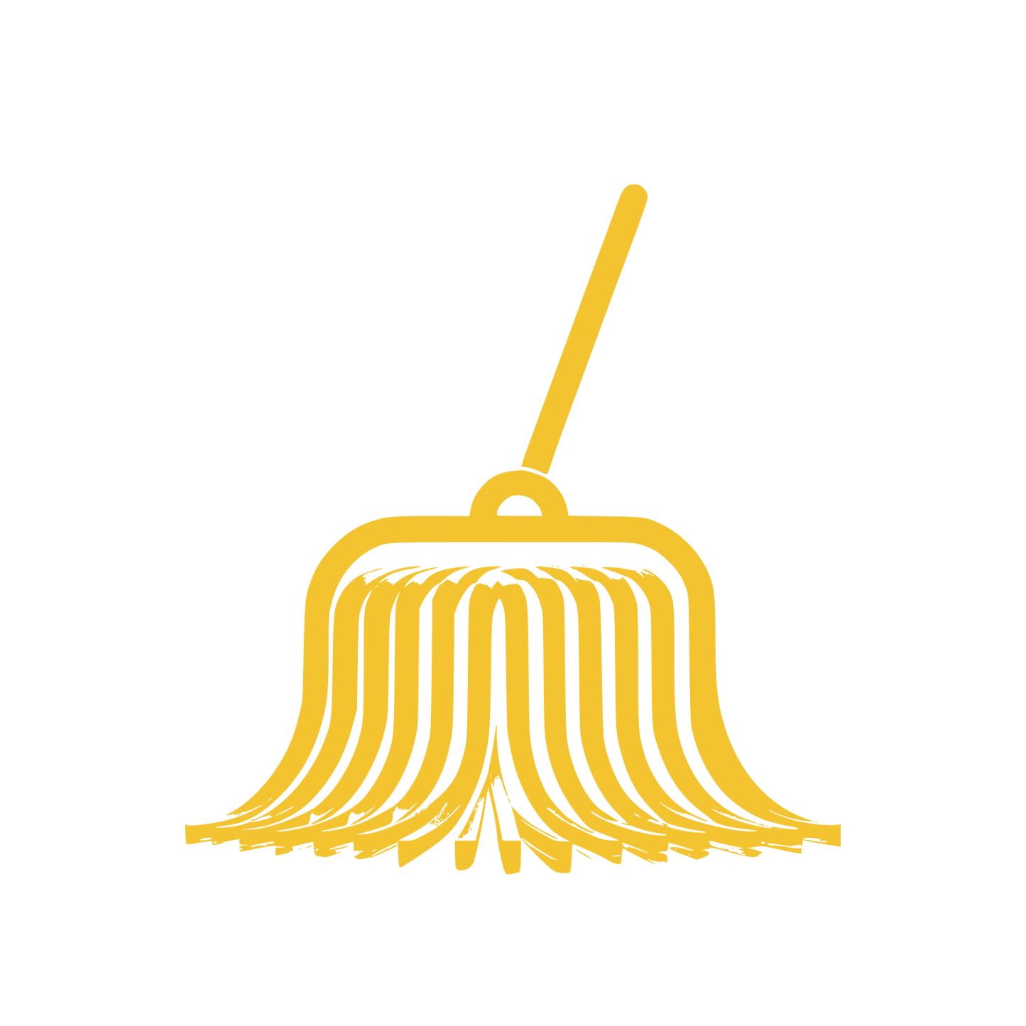 Broom Logo #F4C430