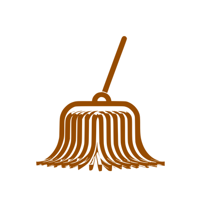 Broom Logo #964B00