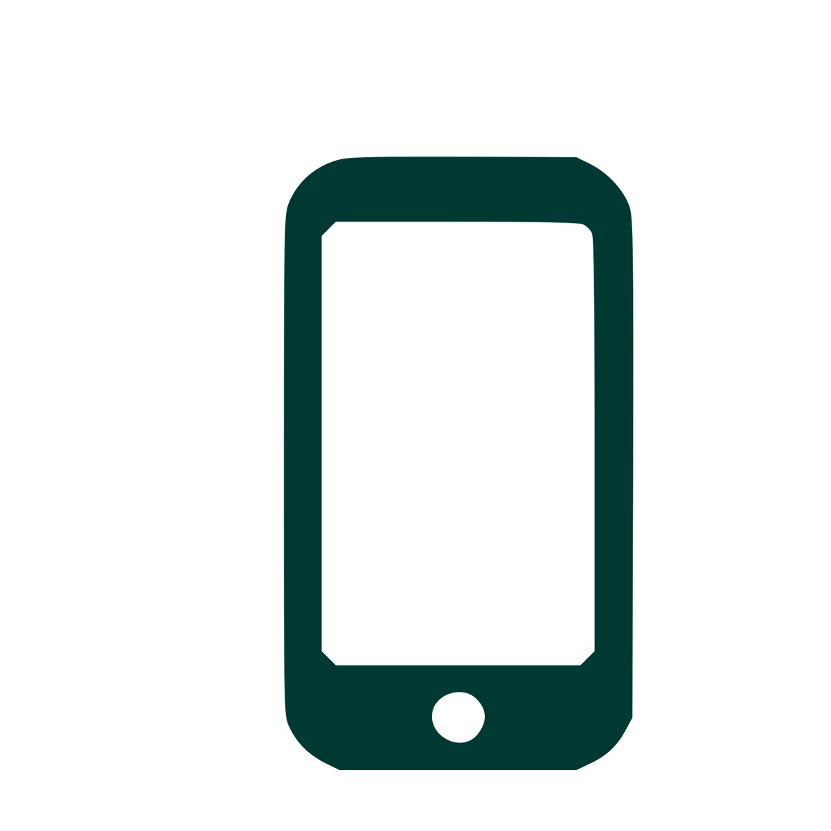 Smartphone Mobile Device Logo #003932