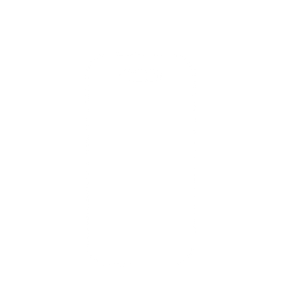 Smartphone Silhouette Logo #ffffff