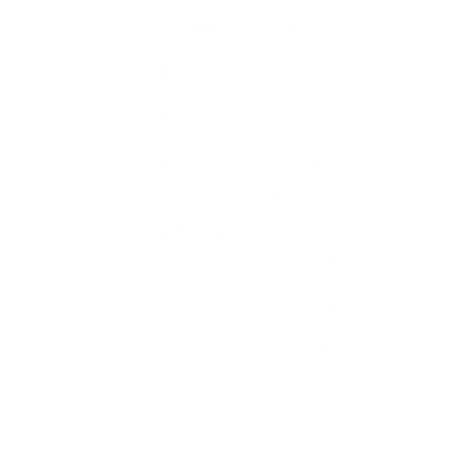 Split Diagonal Smartphone Logo #ffffff
