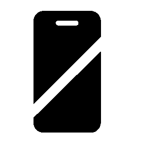 Slashed Smartphone Logo