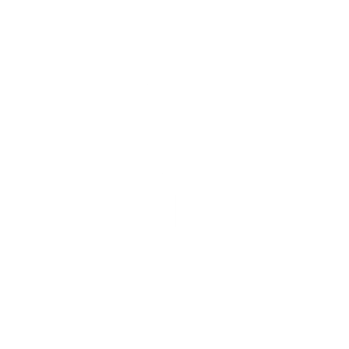 Pixel Art Camera Logo #ffffff