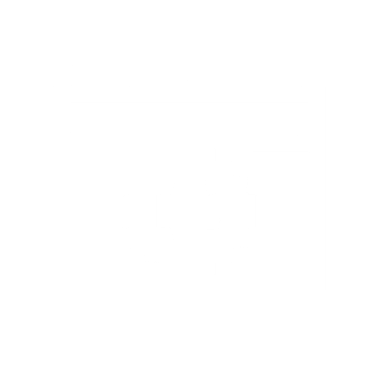 Pixel Camera Logo #ffffff