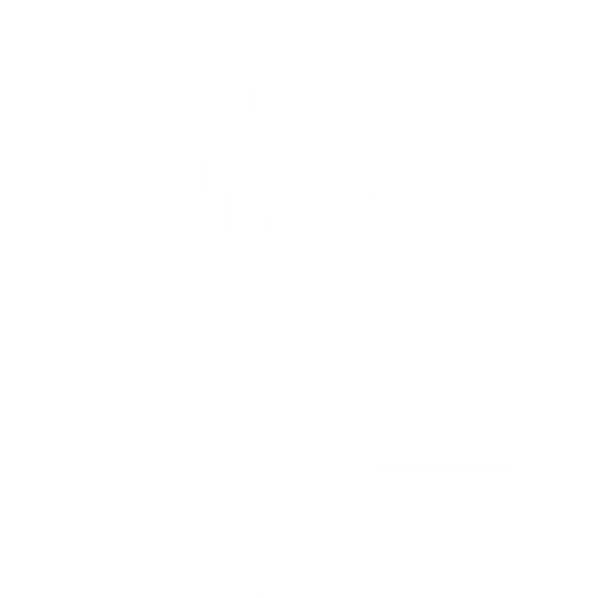 Pixel Camera Logo #ffffff