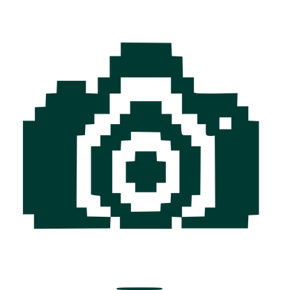 Pixel Camera Logo #003932