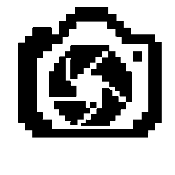 Pixel Camera Lens Logo