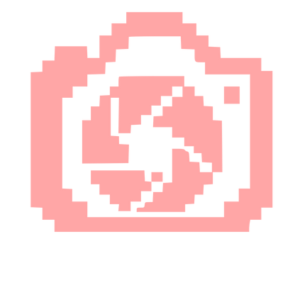 Pixel Camera Lens Logo #ffa6a6
