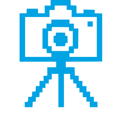 Pixel Camera Tripod Logo #00a3e4