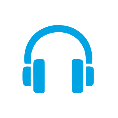 Bold Headphones Logo #00a3e4