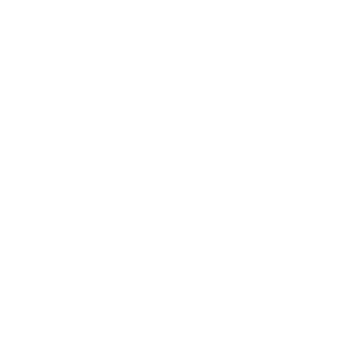 Bold Headphones Logo #ffffff