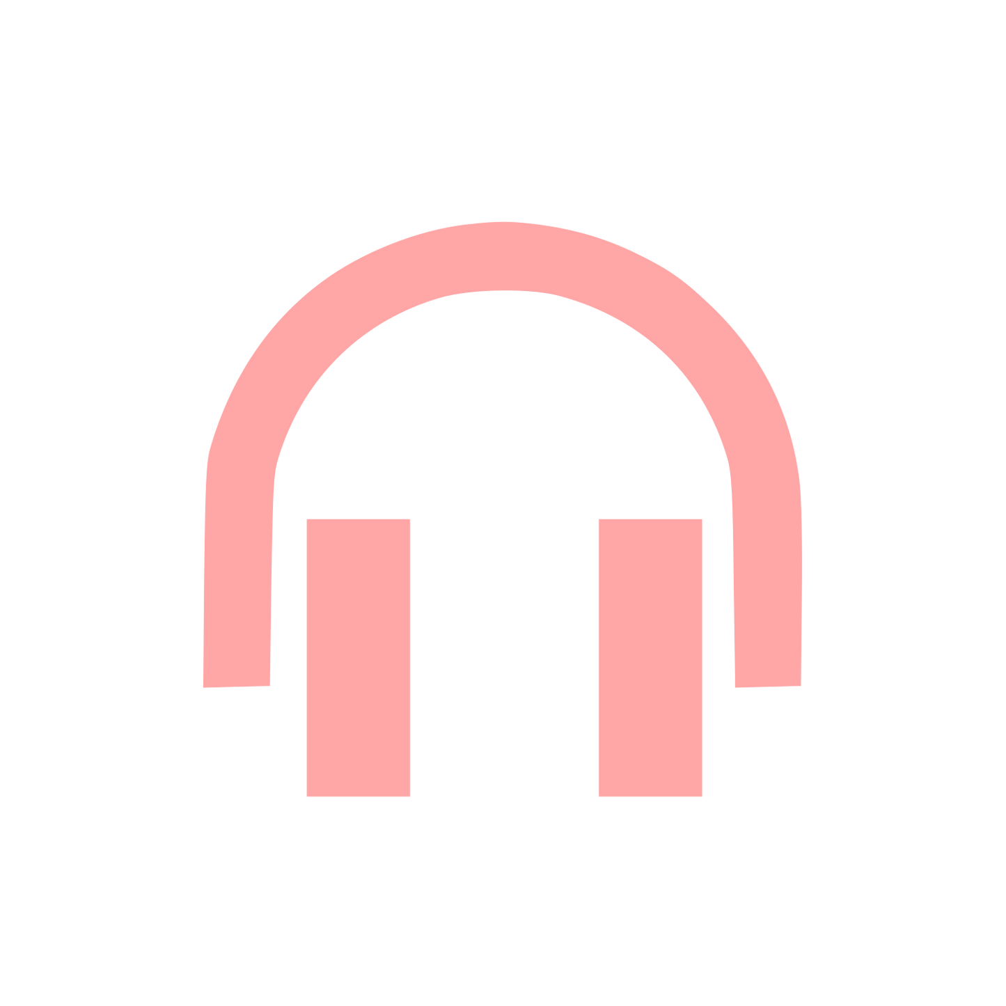 Swiss Headphones Logo #ffa6a6